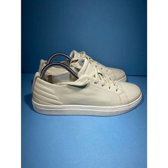 Seychelles Deviate Sneaker in White Size 8,5 Leather Lace Up - Picture 2 of 8